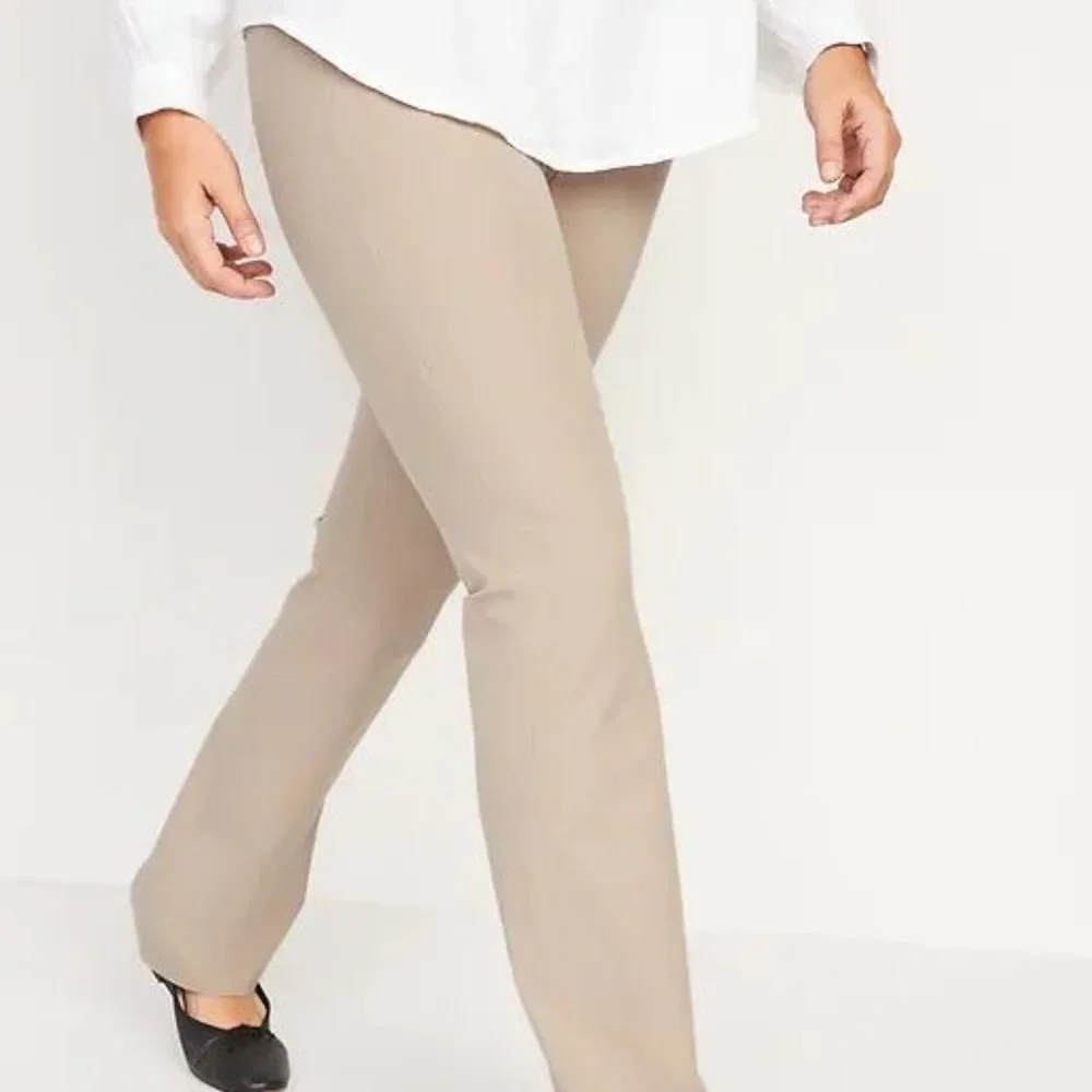 Old Navy High-Waisted Pixie Flare Pants for Women  New - Picture 5 of 5